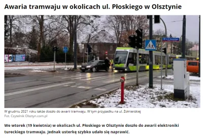 resuf - To mówicie, że w Olsztynie nic się nie dzieje? A dziś w tramwaju zaświeciła s...