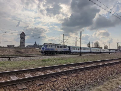 sylwke3100 - Pociąg Intercity "Piast" 5312, przejeżdża linią kolejową 138 przez katow...