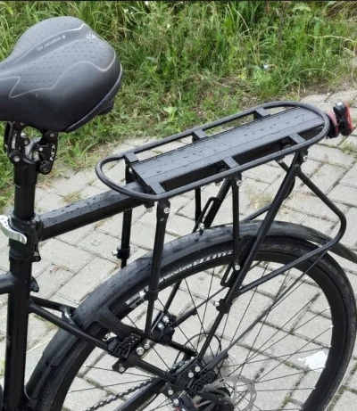 albarash89 - moje rozwiązanie w rowerze. Ten bagażnik według producenta ma 110kg udźw...