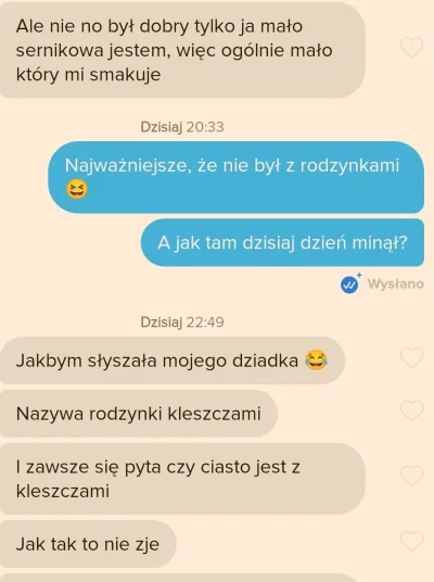 O.....l - Tym dziadkiem był @lubie-sernik
#tinder #sernik