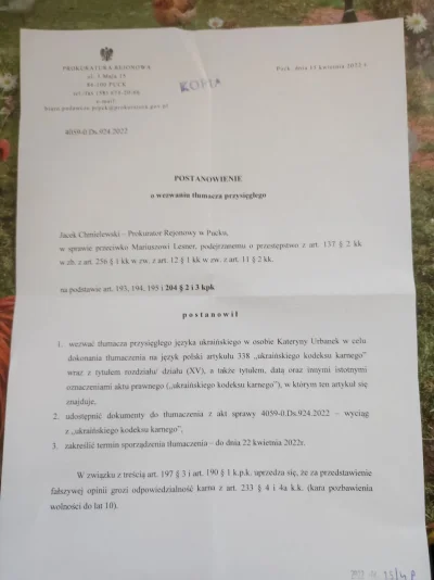 4ntymateria - Polska prokuratura będzie ścigać Polaka z Pucka (który zdjął ukraińskie...