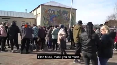 MarcelinaM85 - "Elon Musk, thank you so much" 
#ukraina