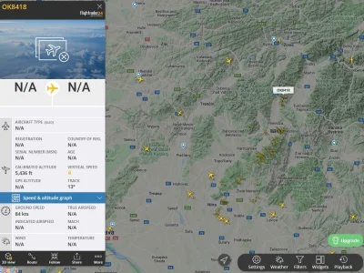 dr_gorasul - #szybownictwo #flightradar24 
Słowacka ofensywa szybowcowa teraz ( ͡° ͜...