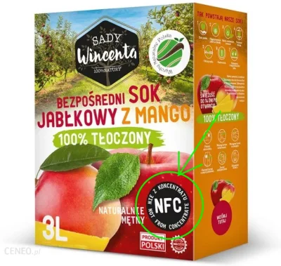 Sonniger - @SaintWykopek: 
Przecież NFC to "not from concentrate", czyli nie został ...