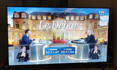 piter91r - Właśnie oglądam sobie debatę Macron vs Le Pen. Muszę przyznać, że jest to ...