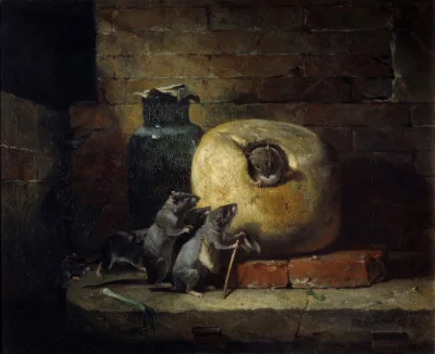 kaosha - #sztuka #art #obrazy #malarstwo
Philippe Rousseau
Szczur, który odszedł ze...