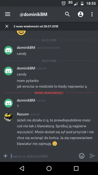 Kusyfix - @Candy: spoczko to nie był post mający komuś coś zarzucić. Nowitam mi stówk...