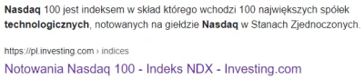 Z.....n - @ButtHurtAlert: Od kiedy NASDAQ jest uznawany za indeks technologiczny? No ...