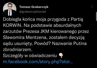 Tumurochir - Mentzen i Korwin usunęli rzecznika partii za... krytykowanie Putina xD
...