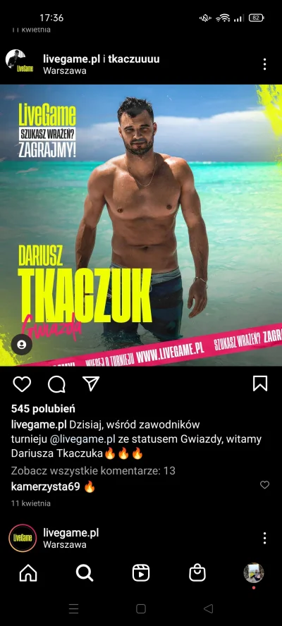 Roxi5017 - Widzieliście, że Dareczek będzie brał udział w jakimś nowym show? Słup rek...
