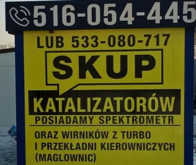 marahin - @fiszu86: SKUP KATALIZATORÓW