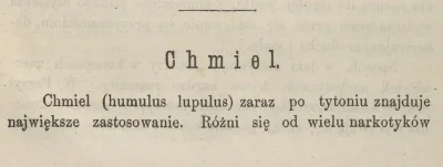 Lenalee - Rozdział o #chmiel z wydanej w 1875 roku Księgi wynalazków, rękodzieł i prz...