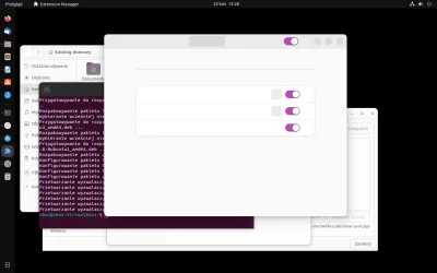 xandra - Chwila zabawy nowym #ubuntu w Virtual Boxie:
- strasznie długa instalacja
...
