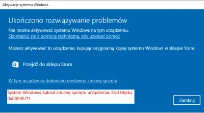 zacky - #pcmasterrace #komputery #windows
Wymieniłem części w komputerze, i windows ...