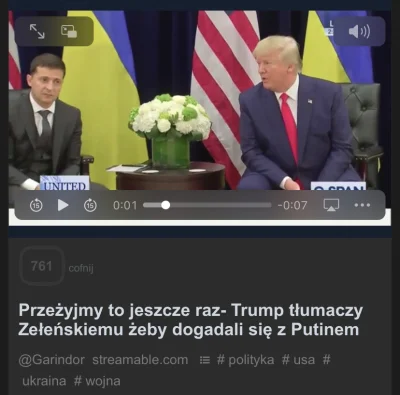 N.....e - @willard: za to pamiętają, że Trump, gdy był prezydentem, chcial żeby Zelen...