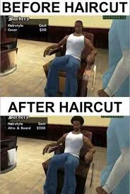 Korda - Jak w GTA. Idzie do fryzjera i masz więcej włosów, niż miałeś.