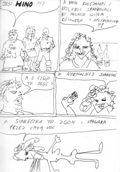 smiech2 - #rysujzwykopem #tworczoscwlasna #komiks #frugo 
Tag do śledzenia/czarnolis...