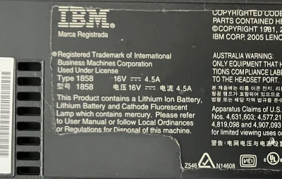onionspirit - Czy podpięcie zasilacza 19 V do IBM Thinkpada R52 go ubije? Laptop wyma...