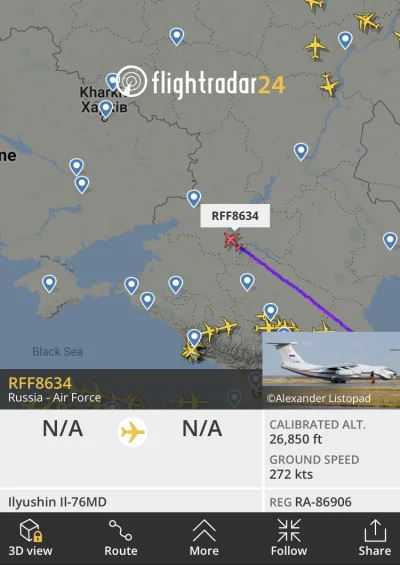 Yu_liiia - No no, ciekawe gdzie leci ( ͡° ͜ʖ ͡°)
#flightradar24