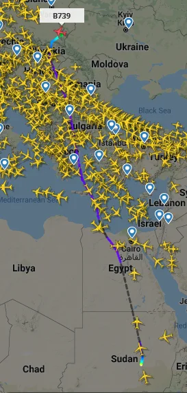 pan-audytor - W Rzeszowie siada właśnie samolot z Sudanu. Stamtąd broni chyba nie zwo...
