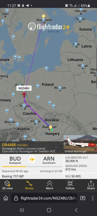Laszl0 - Kolejna linia zaczęła latać "na skróty".
#lotnictwo #pazp