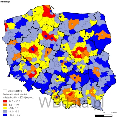 rebel101 - > Gdyby wybory w 2019 odbyły się w tak ułożonych ludnościowo okręgach, na ...