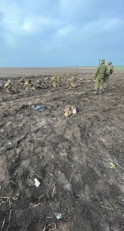 Dodwizo - Wg Rosjan złapani żołnierze z 36 Brygady Piechoty Morskiej(inne jej element...