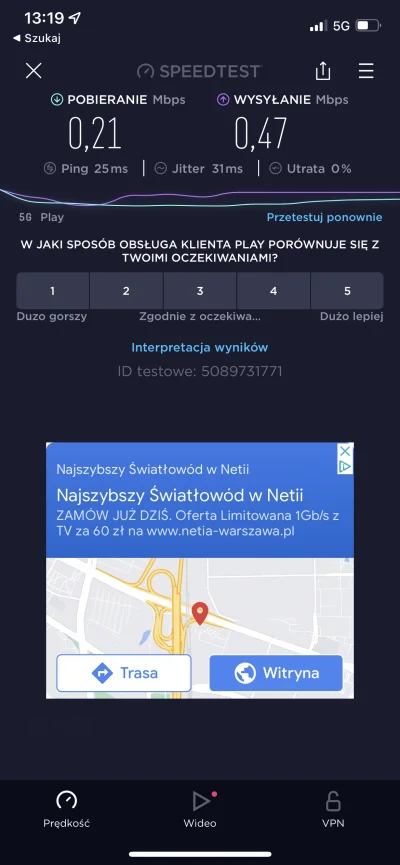 Wyrzykolo - No super wam to 5G wyszło @play_polska :) #play