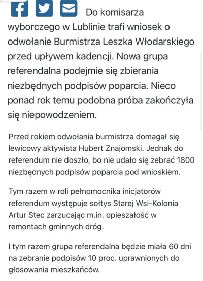 Cukrzyk2000 - Nikt już na pewno nie pamięta tagu #cukrzykodwolujeburmistrza. Akcja za...