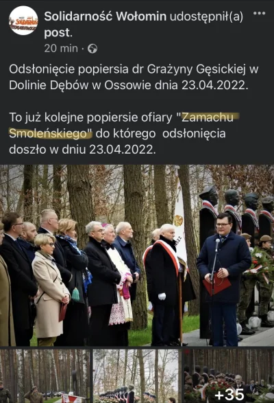 ytyfy - Kręcę Małysza! Solidarność Wołomin na Facebooku umieszcza informacje, ze #smo...