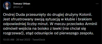 WHlTE - Ondrej Duda w rezerwach Koln, może jakiś powrót ( ͡° ͜ʖ ͡°)
#legia