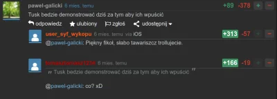 Kryspin013 - @SynGilgamesza: wszedłem w notatki i ofc coś o Tusku xD