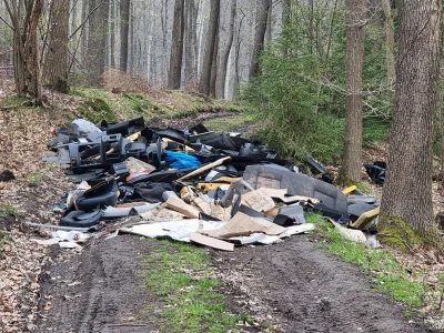 mupcio - @ozzmann Dokładnie. Natknąłem się na to w zeszłym tygodniu na leśnej drodze....