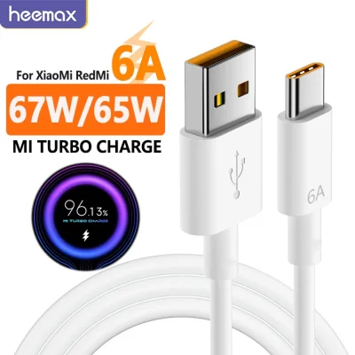 duxrm - 6A 67W/65W Mi Turbo Charge Cable USB Type C - 1m
Cena z VAT: 2,16 $
Link --...