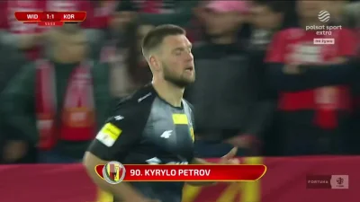 WHlTE - Widzew Łódź 1:[1] Korona Kielce - Kyryło Petrow
 #widzew #koronakielce #pier...