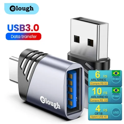 duxrm - Elough USB 3.0 To Type C Adapter OTG
Cena z VAT: 0,87 $
Link ---> Na moim F...