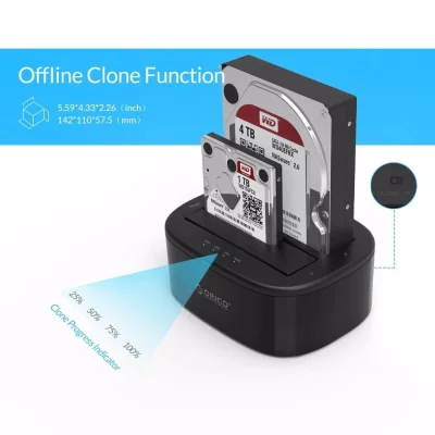 duxrm - ORICO Dual Bay HDD Docking Station
Cena z VAT: 26,85 $
Link ---> Na moim FB...