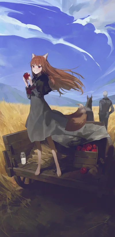 LatajacaPapryka512 - #holo #horo #spiceandwolf #anime #randomanimeshit #ookamitokoush...