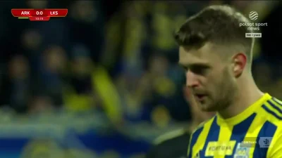 WHlTE - Arka Gdynia 1:0 ŁKS Łódź - Hubert Adamczyk z karnego
#arkagdynia #lkslodz #P...