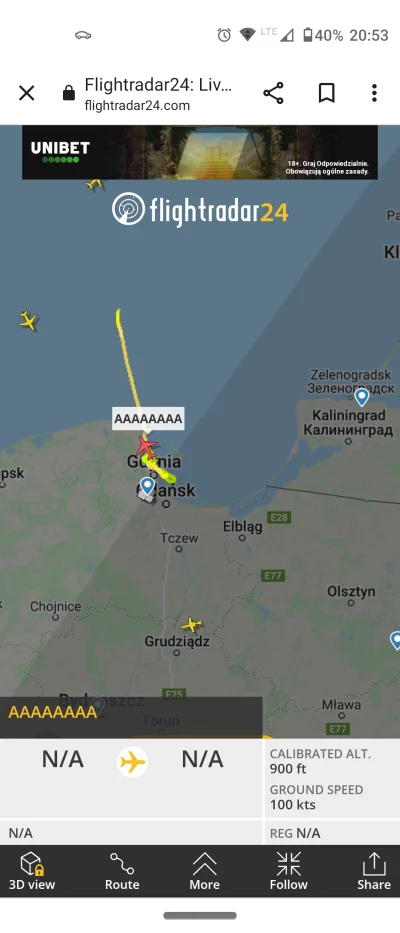 nie_swiruj - To normalne? #flightradar24