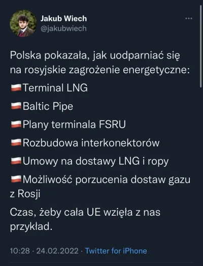 N.....e - @Herubin: Tusk jedynie co ma to wałkowanie tematu gazoportu, że powstał, za...