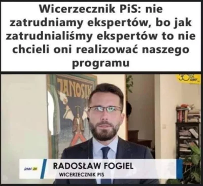 konradpra - No to specjalisci PIS się wykazali umiejętnościami.
Zrobić gówno, postaw...