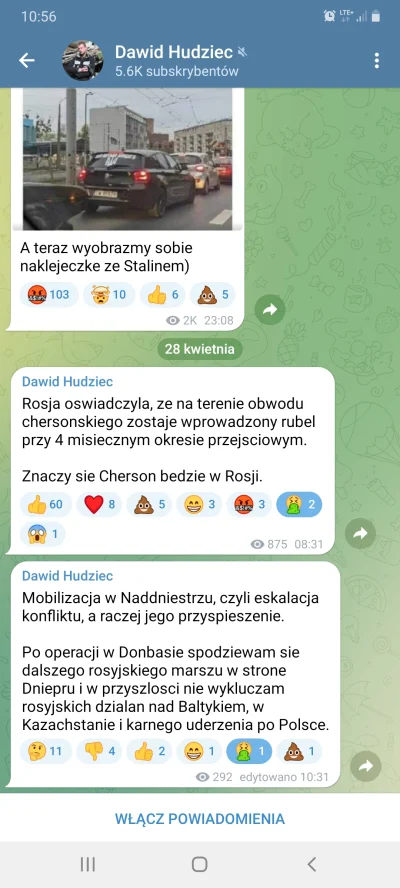 Agidi - Dla wszystkich, którzy na tym kanale bronili Dawida Hudźca: 
 "Mobilizacja w...