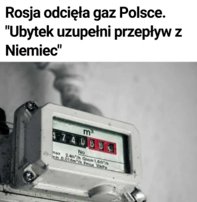 chigcht - czyli koniec końców będziemy kupowali ten sam rosyjski gaz... ale płacili w...