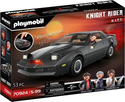 kolekcjonerki_com - Zestaw Playmobil z samochodem z kultowego serialu Nieustraszony d...