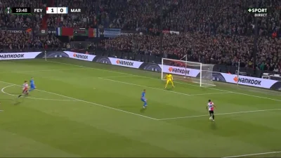 Minieri - Sinisterra, Feyenoord - Marsylia 2:0
#mecz #golgif #feyenoord #marsylia #l...