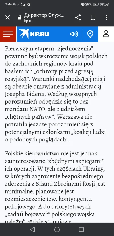 rojek - @Mokraszparka: ruscy już podłapali temat "Dyrektor Służby Wywiadu Zagraniczne...