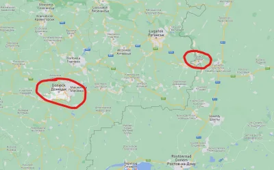 muskutanin - @NieBendePrasowac: chodziło mi bardziej o to, że są dwa miasta Donieck. ...