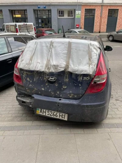 Kenpaczi - I to są Ci Ukraińcy co niby uciekają przed wojną? Hyundai i30 się powodzi
...