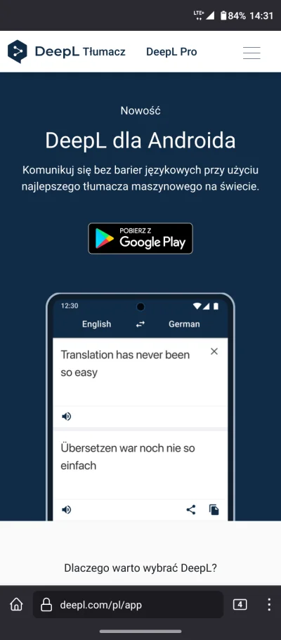 d.....0 - DeePL oficjalnie na google Play i Windowsa PC ( ͡° ͜ʖ ͡°)
#ciekawostki #an...